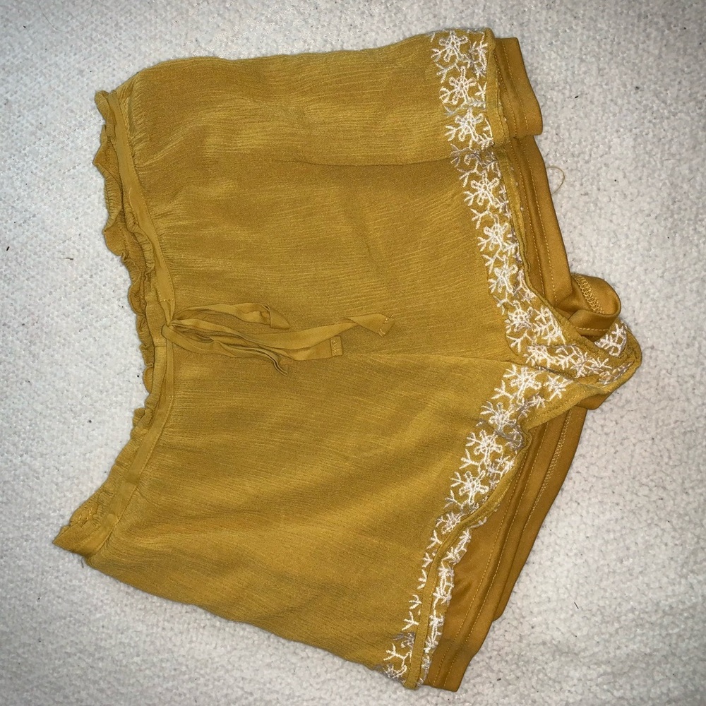 Yellow Charlotte Russe Shorts